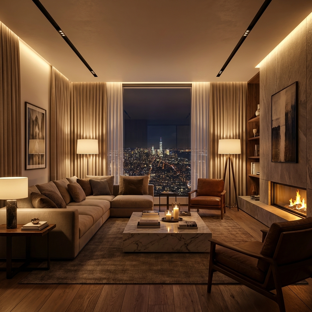 Casa inteligente luces