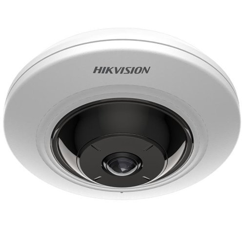 Camara OJO DE PEZ  IP 5 Megapixel / Panorámica 180° - 360° / 8 mts IR / Interior / PoE / HEOP / ACUSENSE / Detección Facial / Microfono Integrado