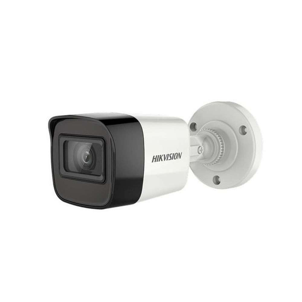 Bala Audio Bidireccional + Dual Light + ColorVu] Bala TURBOHD 2 Megapixel (1080p) / Lente 2.8 mm / 30 mts IR EXIR + 20 mts Luz Blanca / Micrófono y Bocina Integrado / Exterior IP67 / Metal /