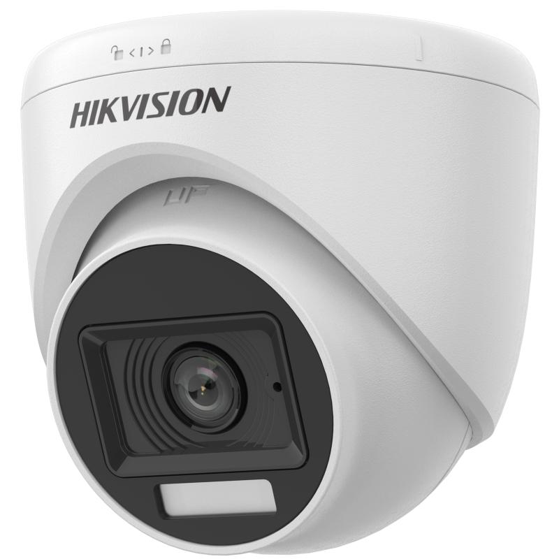 DOMO TURBOHD 2 MPX HIBRIDA B/N - COLOR VU / IR 20 MTS / LENTE 2.8 MM / LUZ BLANCA 20 MTS / EXTERIOR IP67 / MICROFONO INTEGRADO