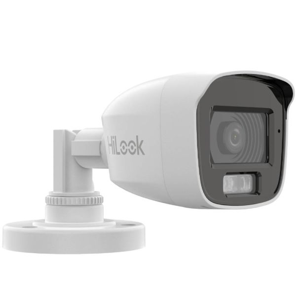 Mini Camara Tubo 2Mp Fija Con Audio Y Luz Dual Thc-B127-Lps