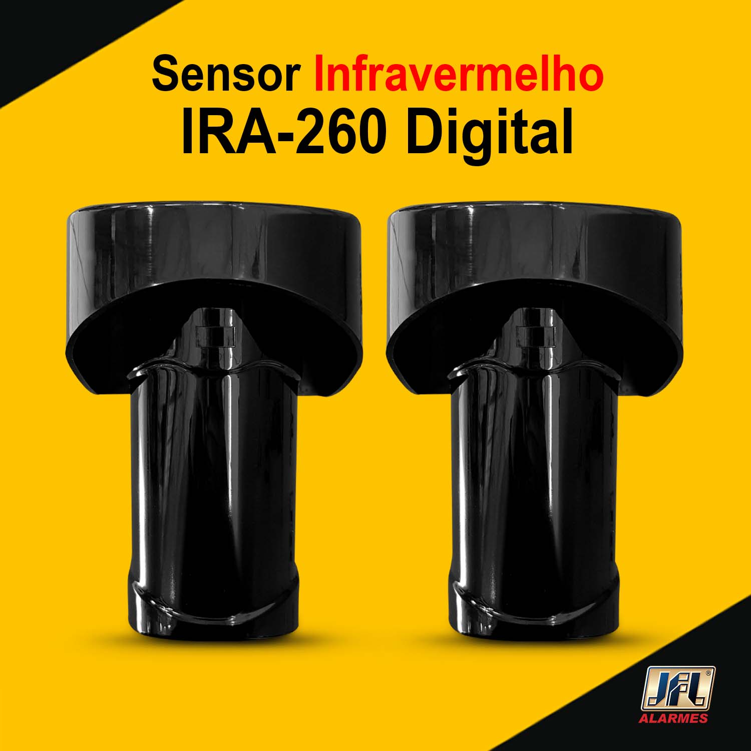 Sensor Jfl Fotoelectrico 2 Haces Microcontrolado De 60 Mts Ira-260